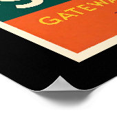 Activiteiten in de omgeving van Sydney Retro Sunse Poster (Hoek)