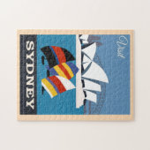 Activiteiten in de omgeving van Sydney's Opera Hou Legpuzzel (Horizontaal)