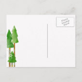 Activiteiten in de omgeving van Tall Winter Trees Uitnodiging Briefkaart (Achterkant)