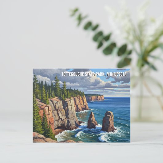 Activiteiten in de omgeving van Tettegouche State Briefkaart (Staand voorkant)