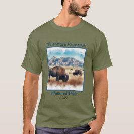 Activiteiten in de omgeving van Theodore Roosevelt T-shirt