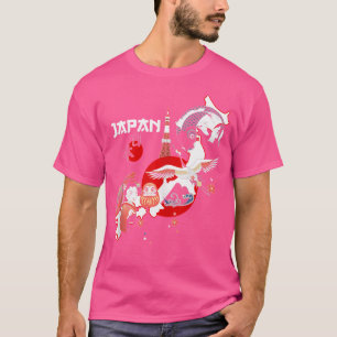 Activiteiten in de omgeving van Tokyo Martial Art  T-shirt