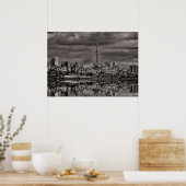 Activiteiten in de omgeving van Toronto Skyline fr Poster (Keuken)