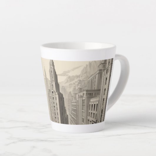 Activiteiten in de omgeving van Town Latte Cup Latte Mok (Rechterhoek)