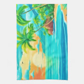 Activiteiten in de omgeving van Tropical Paradise Theedoek (Verticaal)