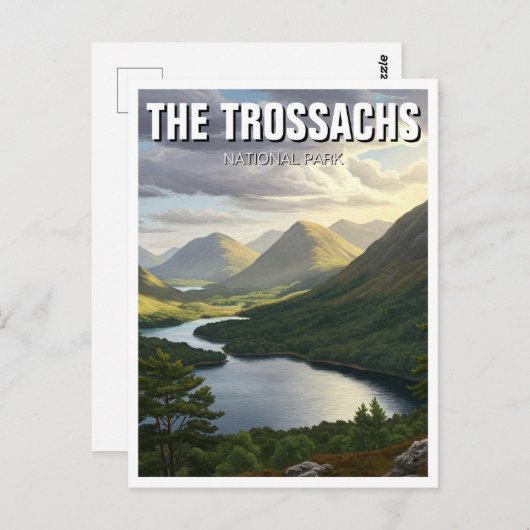 Activiteiten in de omgeving van Trossachs National Briefkaart (Voorkant / Achterkant)