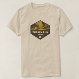 Activiteiten in de omgeving van Turkey Run State P T-shirt