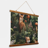 Activiteiten in de omgeving van Twilight Forest Fr Hangend Wandkleed (Gebogen)