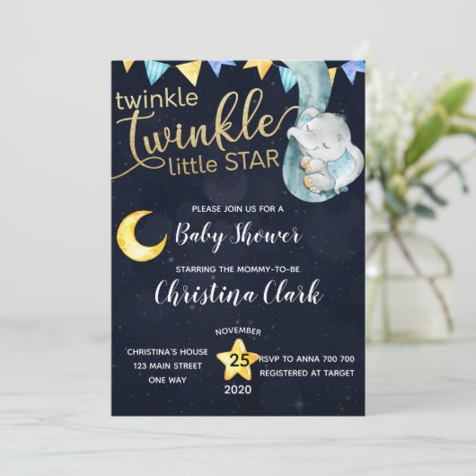 Activiteiten in de omgeving van Twinkle Elephant M Kaart (Staand voorkant)