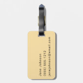 Activiteiten in de omgeving van Undine Herfsten La Bagagelabel (Achterkant verticaal)