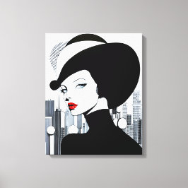 Activiteiten in de omgeving van Uptown Girl New Yo Canvas Afdruk