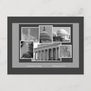 Activiteiten in de omgeving van Washington, DC Lan Briefkaart