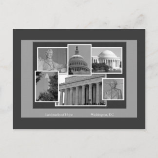 Activiteiten in de omgeving van Washington, DC Lan Briefkaart