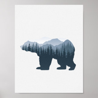 Activiteiten in de omgeving van Washington State D Poster