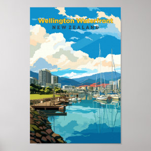 Activiteiten in de omgeving van Wellington Waterfr Poster