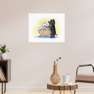 Activiteiten in de omgeving van Westie & Scottie D Poster