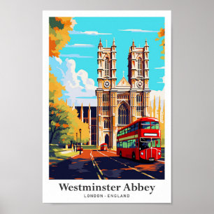 Activiteiten in de omgeving van Westminster Abbey Poster