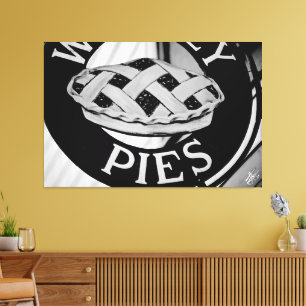 Activiteiten in de omgeving van Whidbey Island Pie Canvas Afdruk
