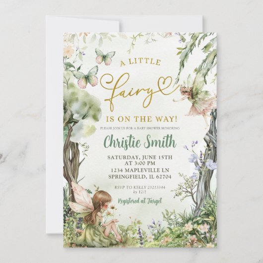 Activiteiten in de omgeving van Whimsical Greenery Kaart (Voorkant)