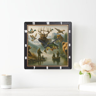 Activiteiten in de omgeving van Wildlife Scene Gra Vierkante Klok