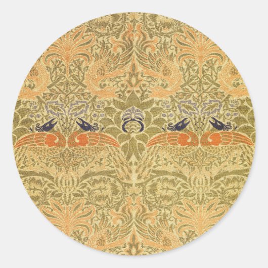 Activiteiten in de omgeving van William Morris Pea Ronde Sticker (Voorkant)