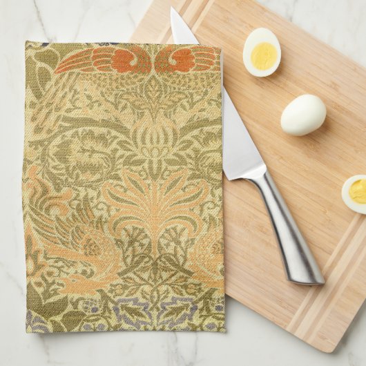 Activiteiten in de omgeving van William Morris Pea Theedoek (Quarter Fold)