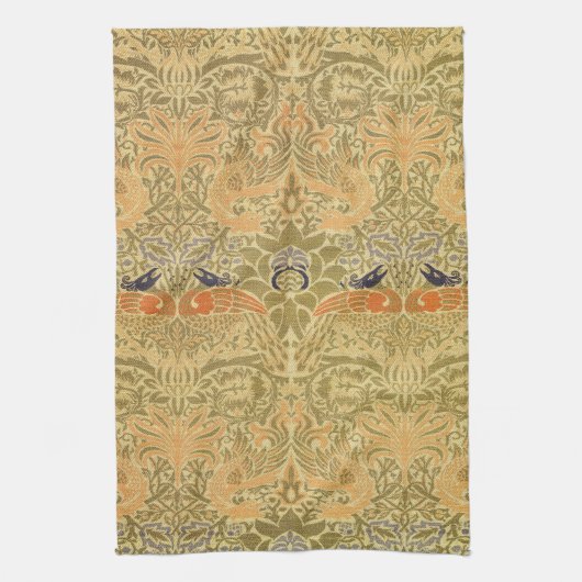 Activiteiten in de omgeving van William Morris Pea Theedoek (Verticaal)