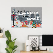 Activiteiten in de omgeving van Winter Design Cart Poster (Thuiskantoor)