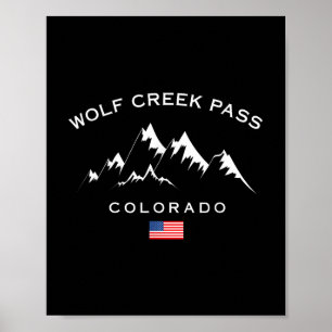 Activiteiten in de omgeving van Wolf Creek Pass Co Poster
