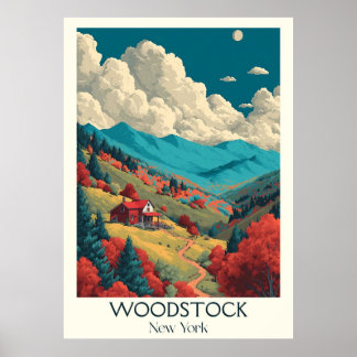 Activiteiten in de omgeving van Woodstock New York Poster