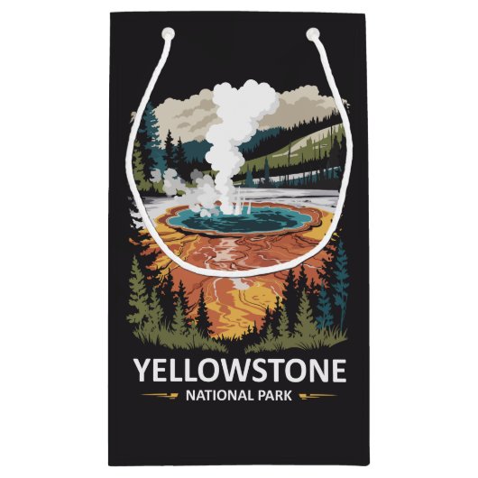 Activiteiten in de omgeving van Yellowstone Nation Klein Cadeauzakje (Achterkant)