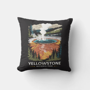 Activiteiten in de omgeving van Yellowstone Nation Kussen