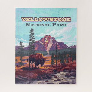 Activiteiten in de omgeving van Yellowstone Nation Legpuzzel
