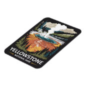 Activiteiten in de omgeving van Yellowstone Nation Magneet (Linkerzijde)