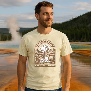 Activiteiten in de omgeving van Yellowstone Nation T-shirt