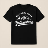 Activiteiten in de omgeving van Yellowstone Nation T-shirt