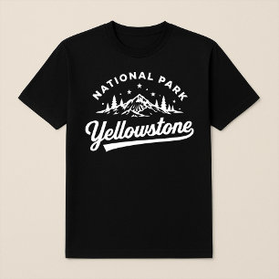 Activiteiten in de omgeving van Yellowstone Nation T-shirt