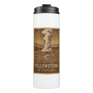 Activiteiten in de omgeving van Yellowstone Nation Thermosbeker