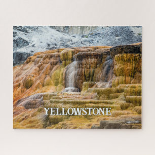 Activiteiten in de omgeving van Yellowstone's Mamm Legpuzzel