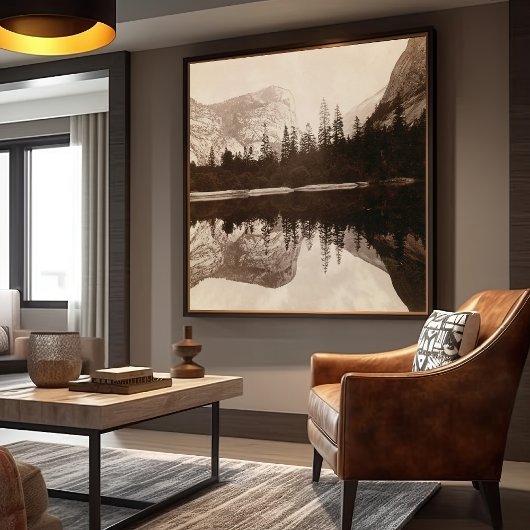 Activiteiten in de omgeving van Yosemite - Mirror Canvas Afdruk