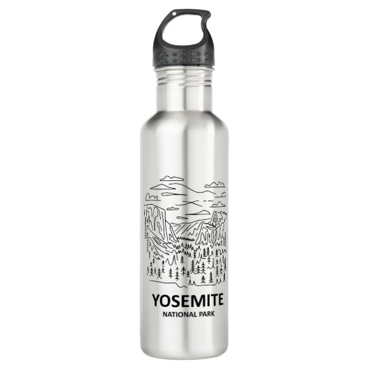 Activiteiten in de omgeving van Yosemite National  Waterfles (Voorkant)