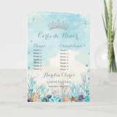 Activiteiten in de omgeving van Zee Beach Quinceañ Programma (Achterkant)