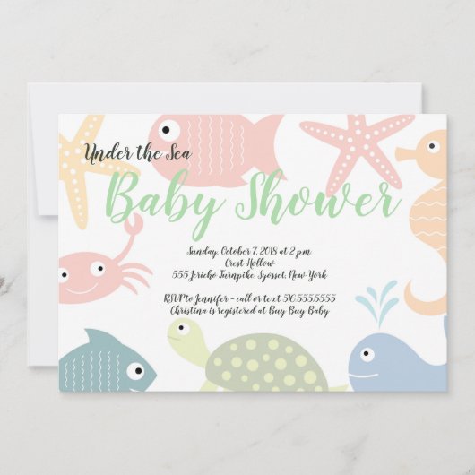 Activiteiten in de omgeving van Zee Creatures Ocea Kaart (Voorkant)