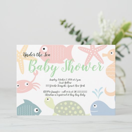 Activiteiten in de omgeving van Zee Creatures Ocea Kaart (Staand voorkant)