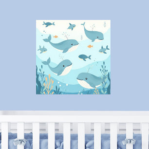 Activiteiten in de omgeving van Zee Whales & Fish Poster