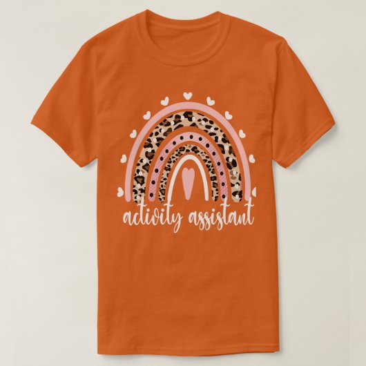 Activiteitenassistent Week Activiteitenvak 2 T-shirt (Design voorkant)