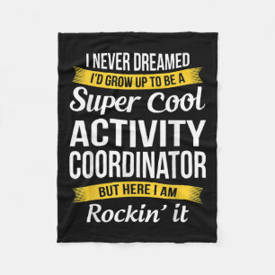 Activiteitencoördinator Week van de Professionals Fleece Deken