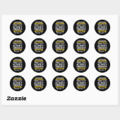 Activiteitencoördinator Week van de Professionals Ronde Sticker (Vel)