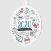 Activités de quarantaine 2020 Noël personnalisé (devant)