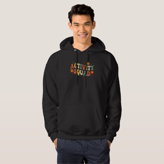 Activity Assistant Squad Professionals Week Groovy Hoodie (Voorkant volledig)